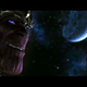 Thanos’s first appearance in the MCU, during the first Avengers movie’s credits. Maybe he’s still courting Death through balance of the universe, who knows?